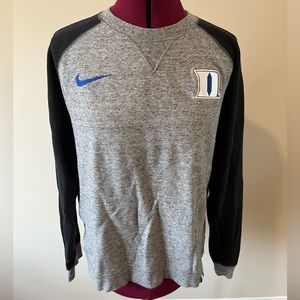 Nike Duke Gray and Black Pullover | Men’s Large